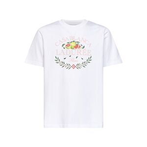 Casablanca Men White Cotton Jersey Laduree X Casablanca T-Shirt
